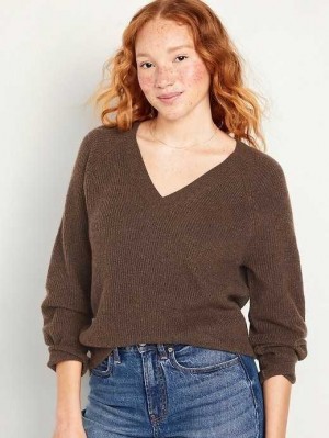 Cardigan Old Navy SoSoft Cocoon Pull Femme Espresso | 706-SJBRVL