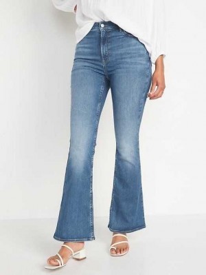 Jean Old Navy FitsYou 3-Sizes-in-1 Extra High-Waisted Flare Jeans Femme Chandra | 764-BIFRKN