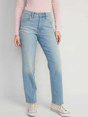 Jean Old Navy High-Waisted Wow Loose Jeans Femme San Catarina | 782-SADCKG