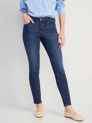 Jean Old Navy Pop Icon Mince Jeans Femme Fern | 374-RXDYAO