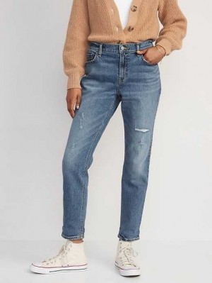 Jean Old Navy Ripped Boyfriend Jeans Femme Diva | 184-WRIHTO