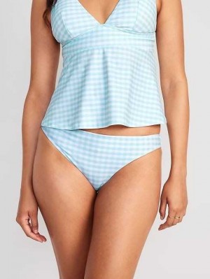 Maillots De Bain Old Navy Matching Classiche Bikini Swim Bottoms Femme Bleu Clair | 841-PNJQSG