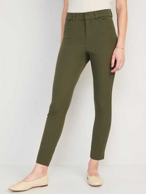 Pantalons Old Navy High-Waisted Pixie Mince Ankle Pants Femme Alpine Tundra | 648-CBMXYS
