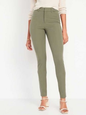 Pantalons Old Navy High-Waisted Pixie Mince Pants Femme Alpine Tundra | 347-LCNOSP
