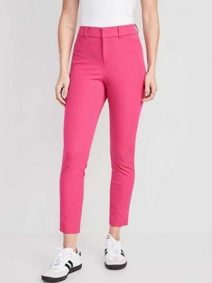 Pantalons Old Navy High-Waisted Pixie Mince Ankle Pants Femme Fleur | 897-JRZCSY