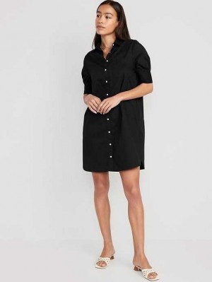 Peignoir Old Navy Corta-Sleeve Shirt Robe Femme Blackjack | 409-JBSEVC