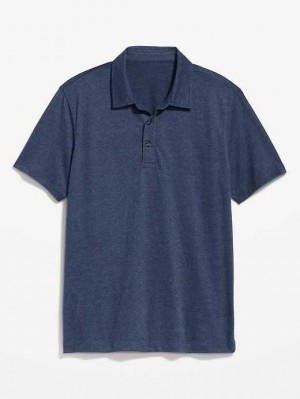 Polos Old Navy Classiche Fit Jersey Polo Homme Obscure Night | 940-SHNLCF