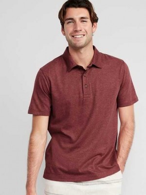 Polos Old Navy Classiche Fit Jersey Polo Homme Rouge Foncé | 218-XHWSVP