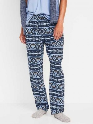 Pyjamas Old Navy Flannel Pajama Pants Homme Midnight Menorah | 342-DGYSZE