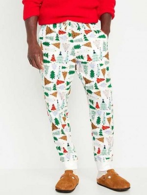 Pyjamas Old Navy Matching Printed Flannel Jogger Pajama Pants Homme O Christmas Tree | 574-NPRXWS