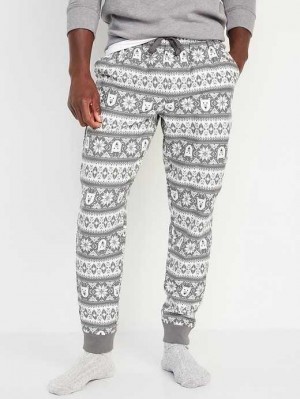 Pyjamas Old Navy Matching Printed Flannel Jogger Pajama Pants Homme Polar Bears | 291-NVAJPF