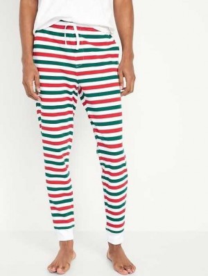 Pyjamas Old Navy Waffle-Knit Jogger Pajama Pants Homme Stripes | 926-UCLFTQ